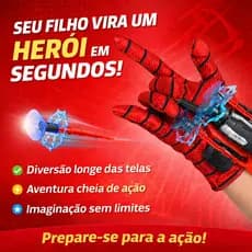 Luva Lança Teia Homem-Aranha