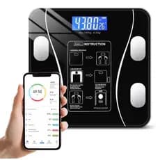 Balança Digital com Bioimpedância Análise Corporal até 180kg