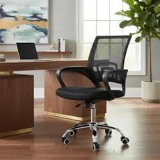 Cadeira de Escritório FOHAR Easy Ergonômica Giratória Confortável