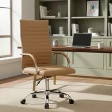 Cadeira De Escritorio Ergonomica Giratoria Alta Presidente FOHAR CLASS (MODELO ATUALIZADO)