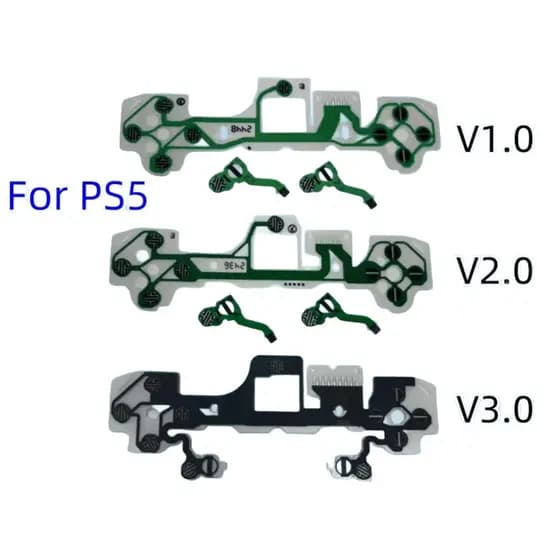 Película Condutiva para Controle PS5 DualSense V1 - V2 - V3 – Qualidade Premium!