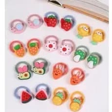 20 Laços Coloridos de Decoração Frutas para meninas / lindos Laço e Decoração Infantil