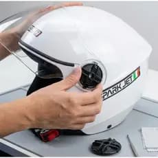 BOTÕES DO CAPACETE EBF SPARK JET ABERTO