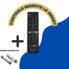 Controle Compatível Com LG Smart 4k Led Lcd Plasma C/ Netflix Amazon + Pilhas