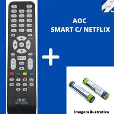 Controle Remoto Para TV AOC SMART