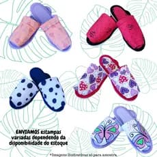 Pantufa Adulto e Infantil Masculina e Feminina Chinelo de Quarto Confortavel