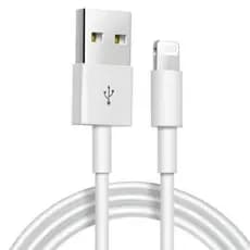 Cabo USB de 1m para iPhone carregamento rapido turbo