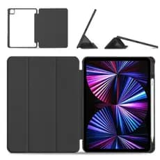 Case Capa Para Acrílico Magnética Com Suporte Caneta iPad Air 6 5 4 10.9/ Pro 11 Polegada 2018-2024 Suporte Caneta
