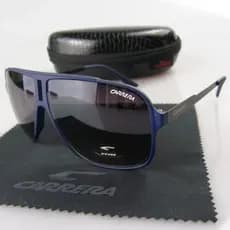 Óculos de sol masculino grande quadro Retro moda quadrada armação de Metal proteção ultravioleta UV400