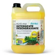 Limpador Multiuso Klyo Pine Detergente Desengraxante Concentrado Biodegradável 5L Renko