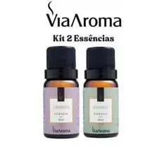 2 Essência Para Aromatizador Difusor Elétrico de Ambiente Via Aroma 10ml a escolher
