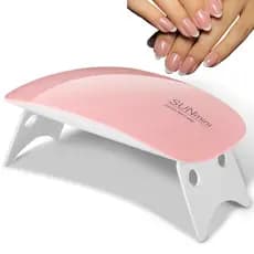 Mini Sun Mini Cabine de Unha Estufa Forninho LED UV para Alongamento de Unhas Gel Acrigel Porcelana
