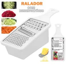 RALADOR Multiuso com Reservatorio Inox Legumes frutas queijo chocolate