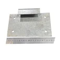 CHAPA PARA COLOCAR BAU DE MOTOBOY-CHAPA 3mm universal- serve em qualquer bagageiro