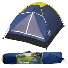 Mor Barraca De Camping 2 Pessoas Azul Com Bolsa Impermeável