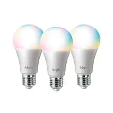 Kit Lâmpada de Led 10w RGB Inteligente Wifi Smart Color Elgin