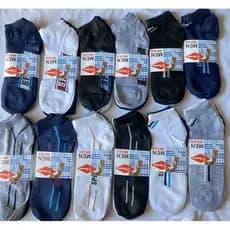 Kit 12 Pares de Meias Soquete Masculinas/Feminina Cores Variadas 2023