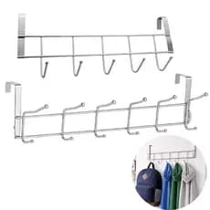Suporte Pendurar Roupa 5/12 Ganchos Toalha Porta Cabide Cabideiro Organização Quarto ENVIO IMEDIATO