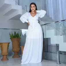 Vestido feminino Sofiah  Longo Feminino casamento Festa Luxo