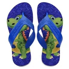 Chinelo Infantil Menino Dinossauro Super Confortável e Leve Lançamento