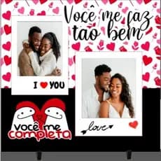 Azulejo Personalizado Casal/ Namorados com foto