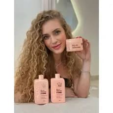 Kit Capilar Feminino 3 Itens Mix De Silicone Soul Cosmeticos Shampoo Condicionador E Mascara Capilar Mix Turbo Capilar