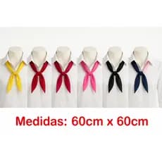 Lenços de Pescoço para Uniformes, Religiosos, Congressos, Apresentações, Empresas,Elegante 60cmx60cm