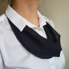 Lenços Feminino de Pescoço Uniformes, Evento, Lindas Cores variadas, lenço com velcro de Musseline