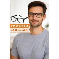 ÓCULOS DE LEITURA MASCULINO GRAU PERTO