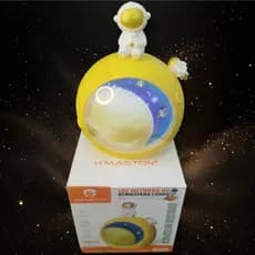 Luz Noturna Atmosfera Lunar TD-08 H'Maston Astronauta | LED Decorativo