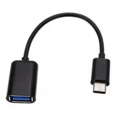 Cabo Adaptador OTG USB Type-C para USB Fêmea | Conexão Rápida e Prática - S-k07