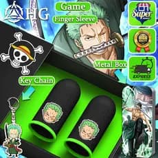 【 Free Gift 】 HG One Piece Professional Luvas De Dedo Personalizadas Para Jogosluvas Controlador De Jogos anti-sweat Manga O Polegar