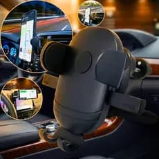 Suporte celular carro GPS automotivo universal Saida de Ar Uber e Viagem (Pronto Envio) MTG-22