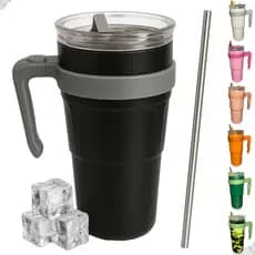 Copo Térmico 750ml Inox Com Tampa Vedada Quente E Frio