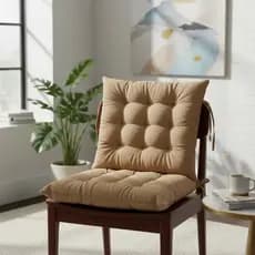 Futon Assento para Cadeira 40x40 Oxford – Unidade ou Kit 4/6 – Almofada Estofado Confortável