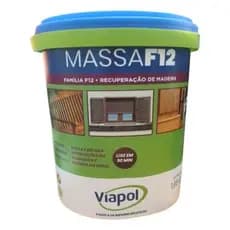 F12 Massa P/ Calafetar Madeira Cor A Escolher Viapol
