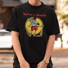 Camisa Básica Logo Ratos De Porão Integrantes Show Musica Fã