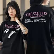 Camiseta Tshirt The Smiths Album The Queen Is Dead Banda De Rock Turnê 2025