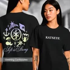 Camiseta Tshirt Katseye Banda Kpop Sis Album Soft Is Strong Grupo De Meninas Cantoras