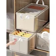 Caixa Organizadora para Roupas e Objetos Íntimos | Prática e Espaçosa | Organização de Calças e Acessórios