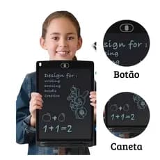 Lousa Mágica Tela Lcd Tablet Infantil De Escrever E Desenhar brinquedo infantil