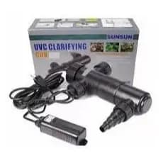 Filtro Uv Esterilizador de Algas Sunsun Cuv-109a P/ Aquários E Lagos 220v