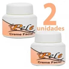 Kit 02 Creme Nova Pele Facial Clareador 25g