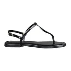 Sandália Feminina Via Scarpa Rasteirinha Básica Sem Aplicações Minimalista Confortável Macia Leve Verão