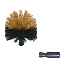 Vassoura Limpa Teto Vassourinha Bolinha Nylon Forro Gesso Tira Pó Com Extensor Alongador