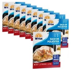 Kit Com Até 100 Saco Para Assar Poliéster Assa Rápido Pratico Wyda Churrasco Forno Fogão Cozinha