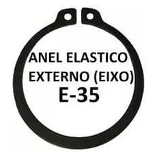 Anel Elástico de Vedação Externo 35mm – Kit com 10 Unidades