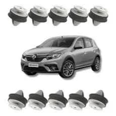 Kit 10 Grampo Presilha Lanterna Renaault Seat