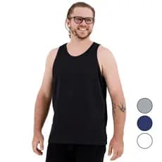 Regata Masculina Básica 100% Algodão