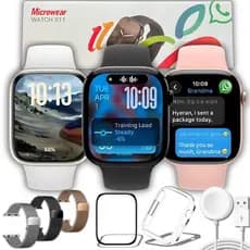Relógio Smartwatch S11 Série 11 Tela AMOLED 2.02" HD GPS Monitor Saúde Esportivo 46mm